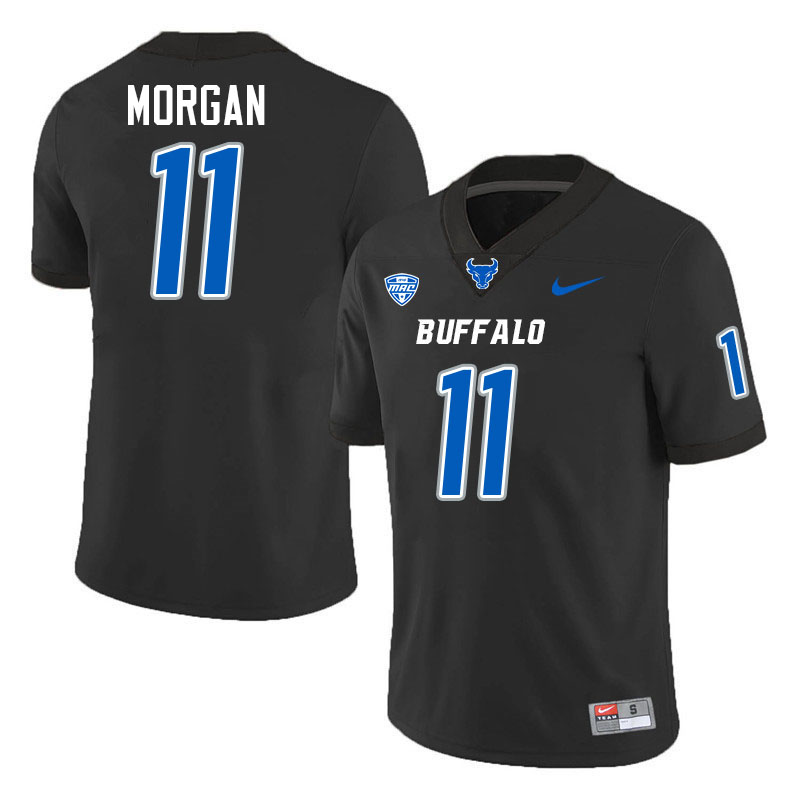 Devin Morgan UB Bulls Jersey,University Of Buffalo Bulls #11 Devin Morgan Jersey Youth-Black